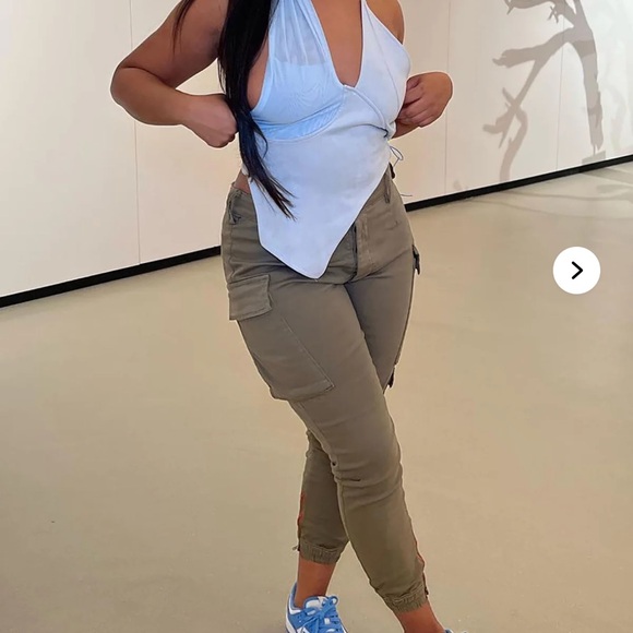 Fashion Nova Denim - Fashion nova Olive Cargo Pants
